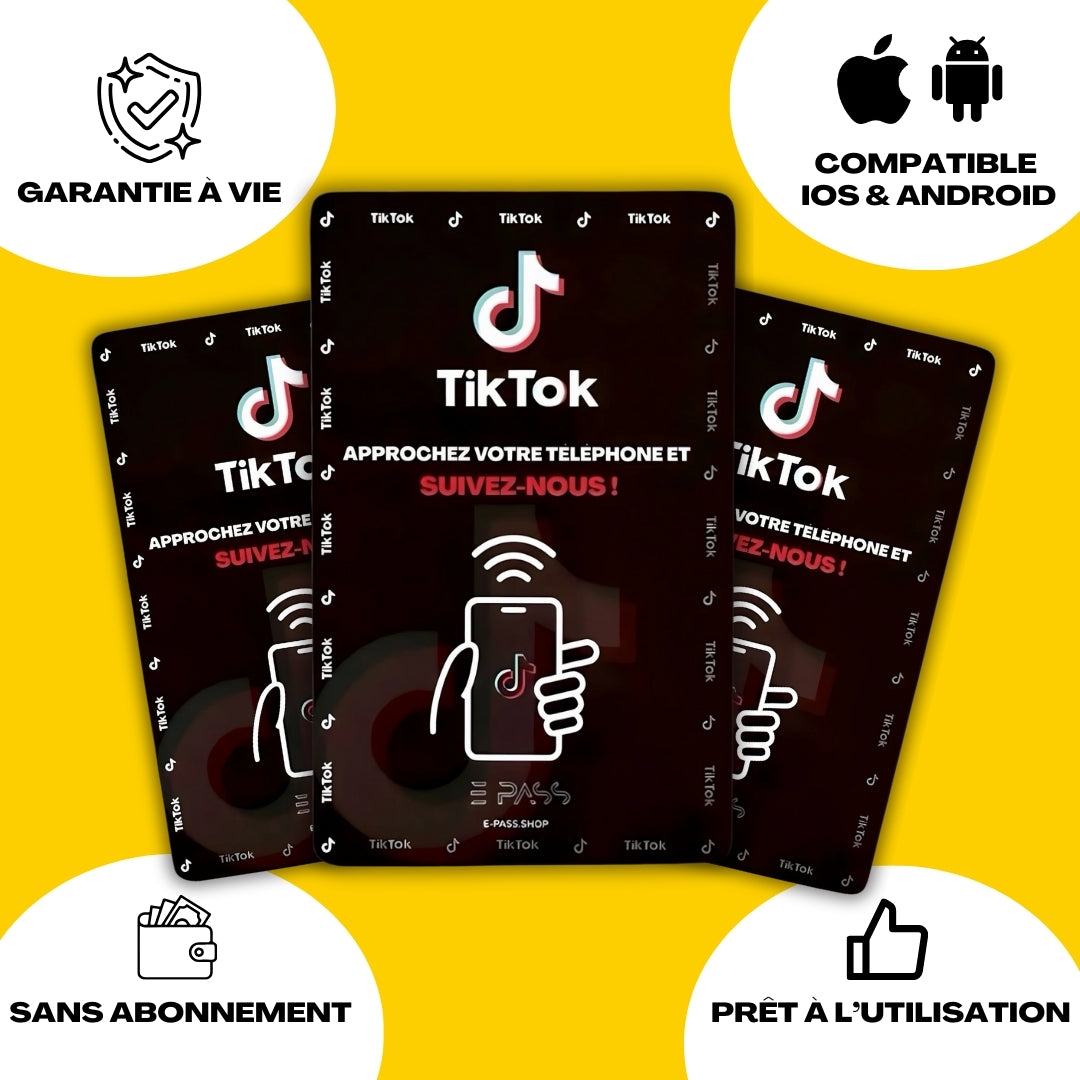Carte TikTok
