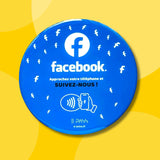 Plaque Facebook