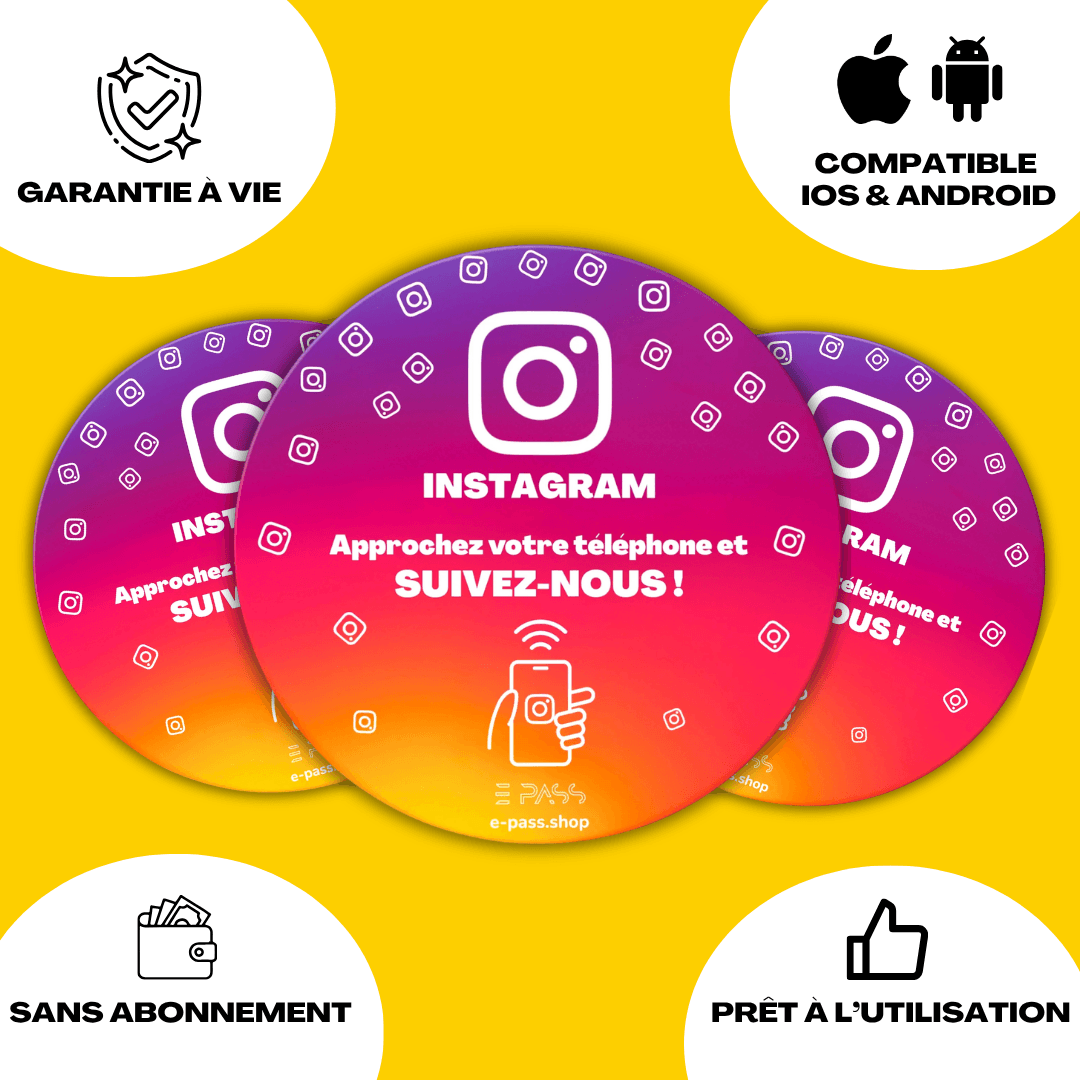 Plaque Instagram
