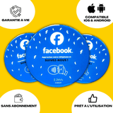 Plaque Facebook