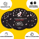 Plaque TikTok