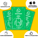 Carte WhatsApp