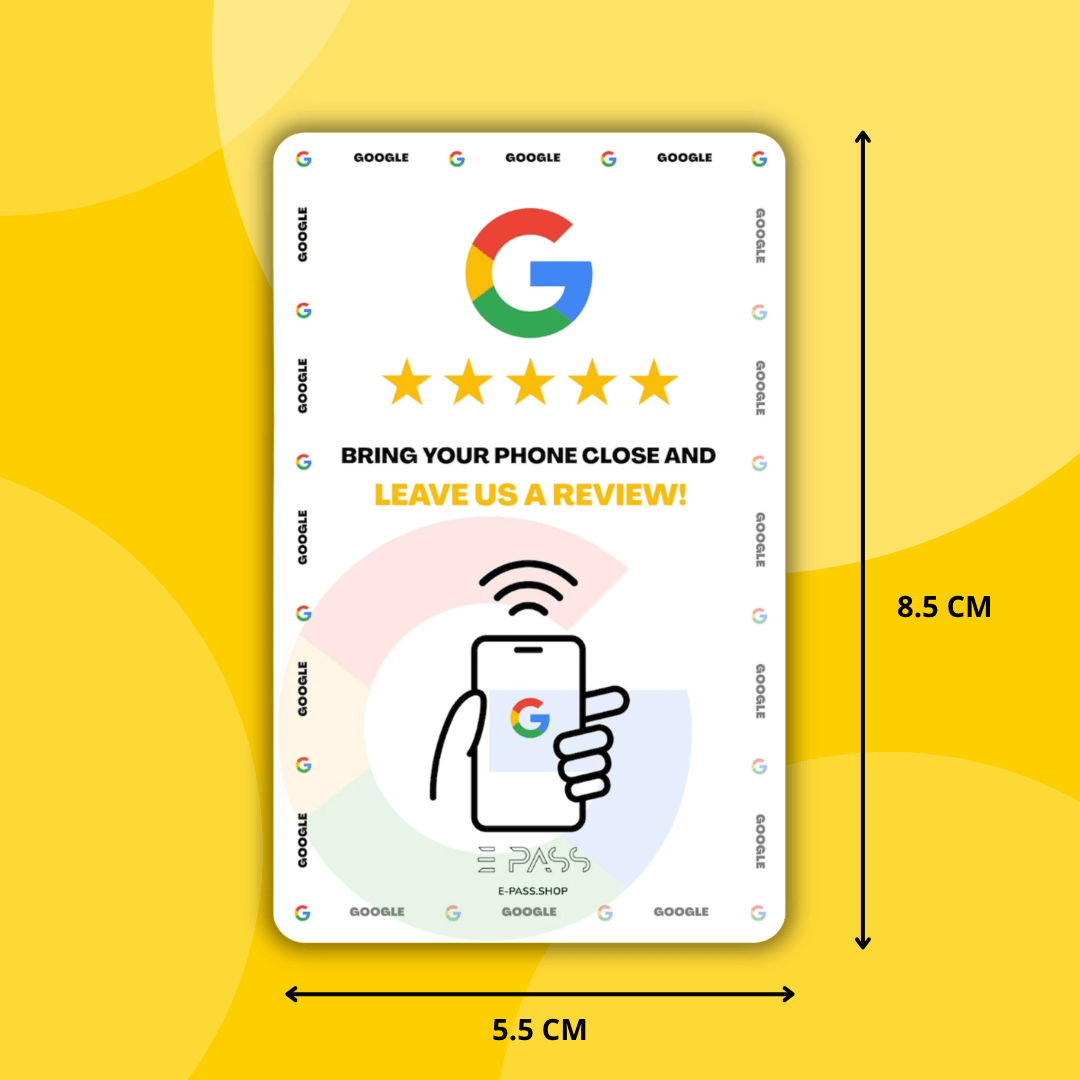 Carte Avis Google