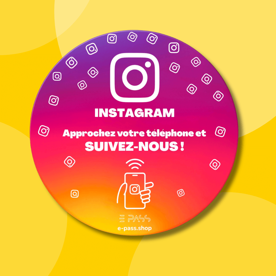 Plaque Instagram
