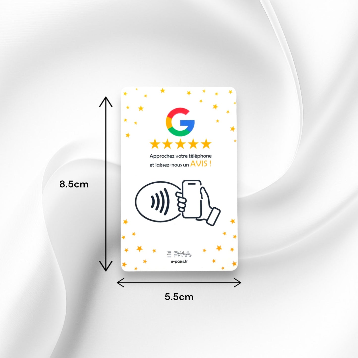 Carte Avis Google - E PASS