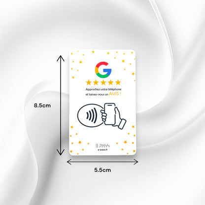Carte Avis Google - E PASS