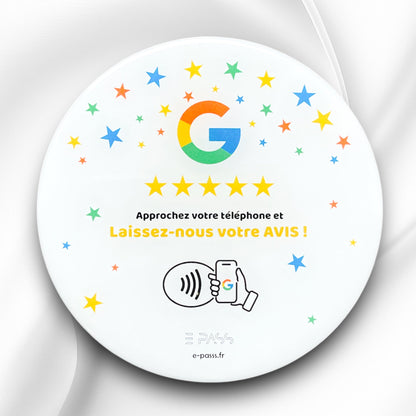 Plaque Avis Google - E PASS