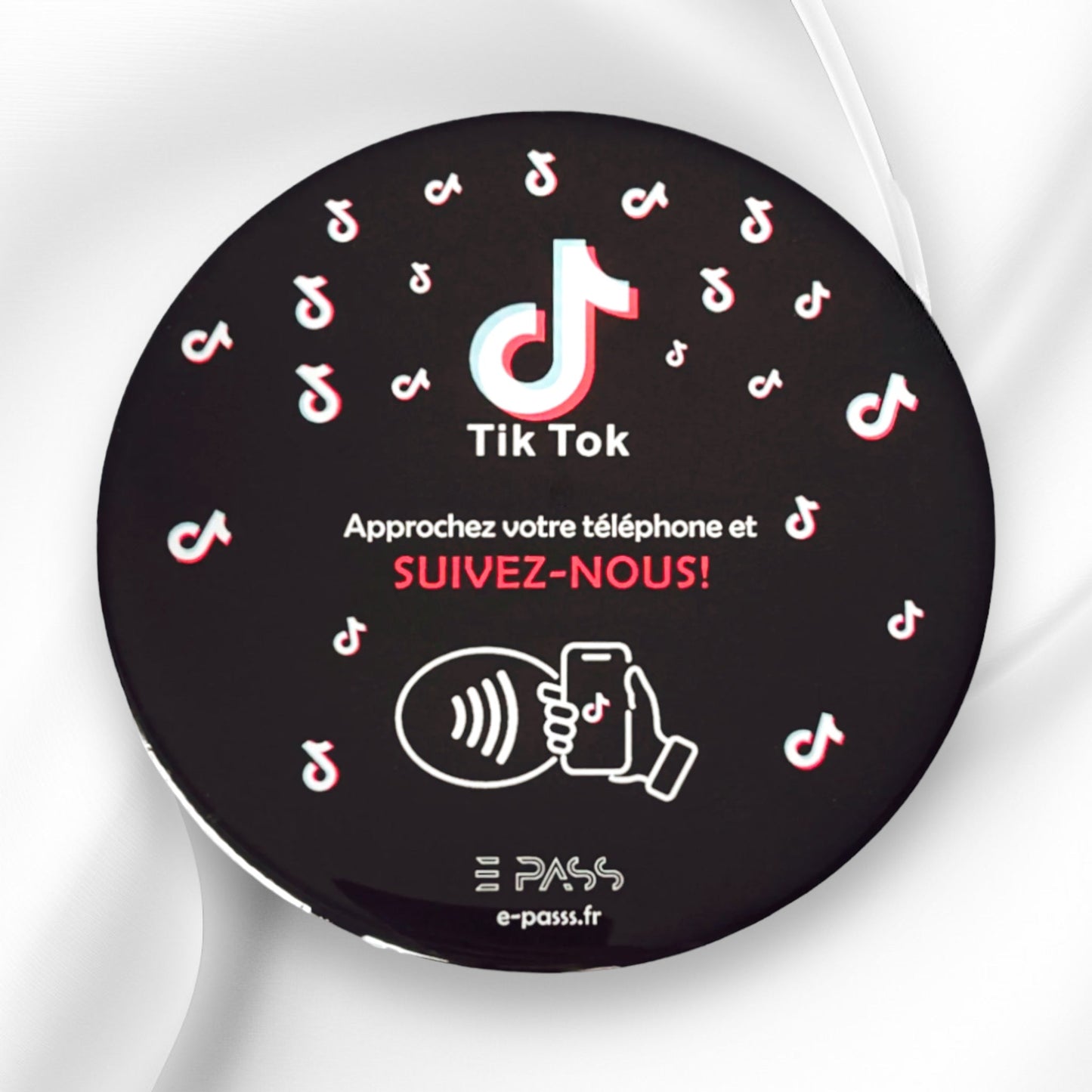 Plaque TikTok - E PASS