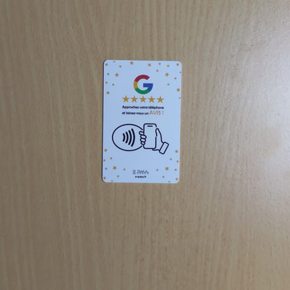 Carte Avis Google